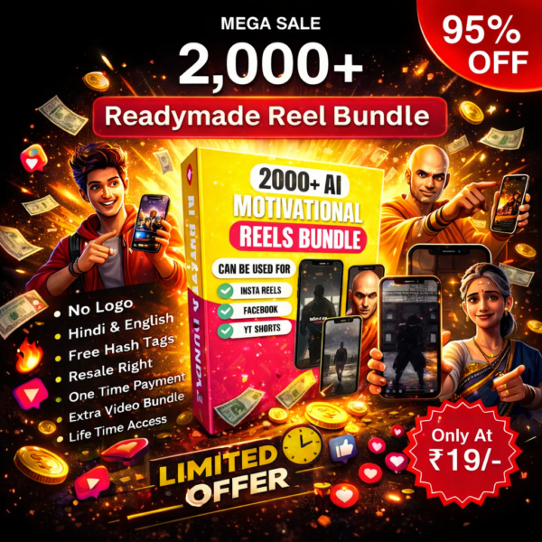 2,000+ AI Motivational Viral Reels Bundle – Ready-to-Post Content for Explosive Social Media Growth
